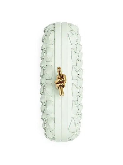 Intreccio Leather Knot Minaudière