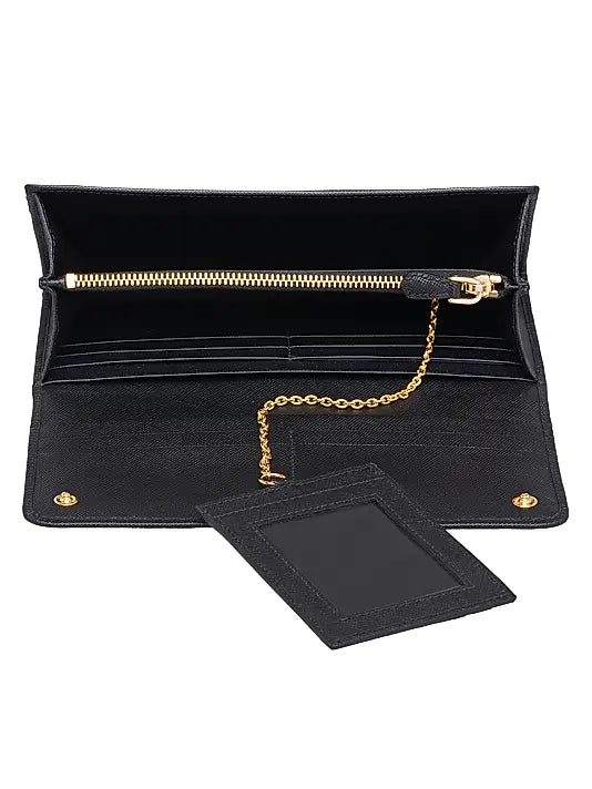 Large Saffiano Leather Wallet