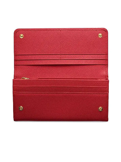 Large Saffiano Leather Wallet