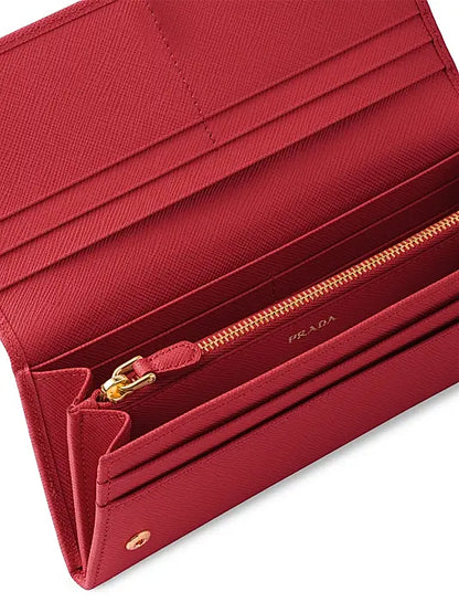 Large Saffiano Leather Wallet