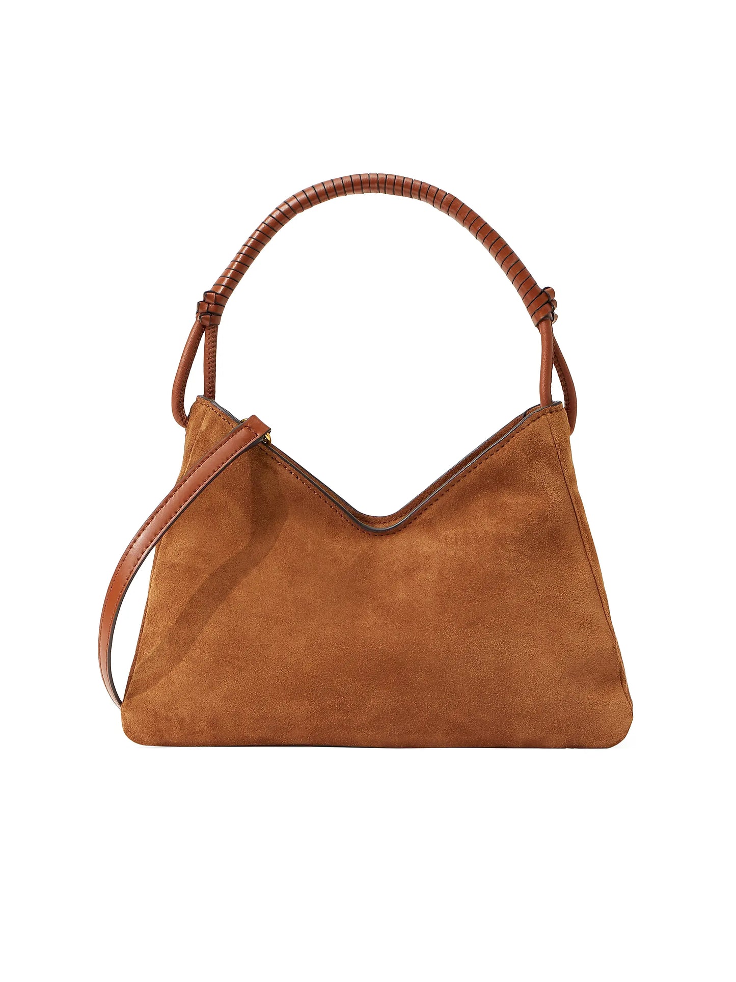 Valerie Suede Shoulder Bag