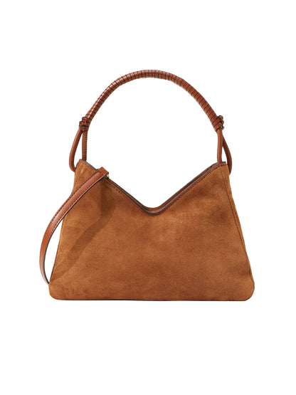 Valerie Suede Shoulder Bag