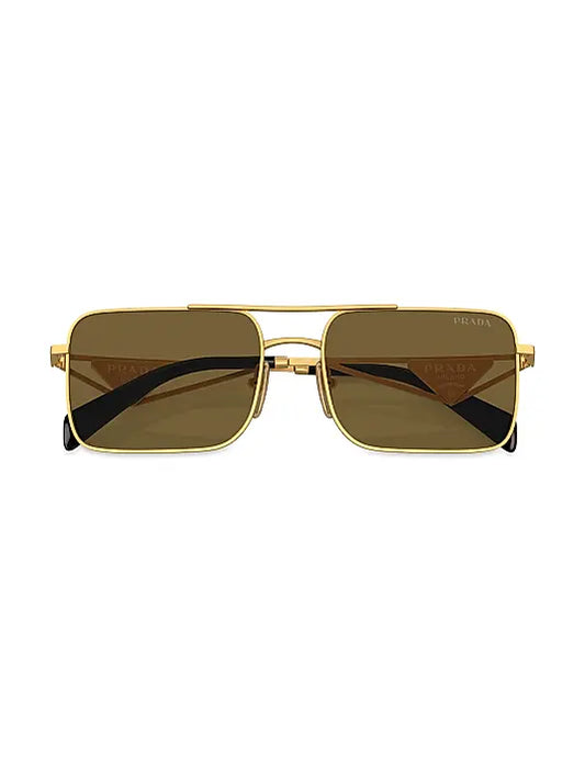 A52S 56MM Rectangular Sunglasses
