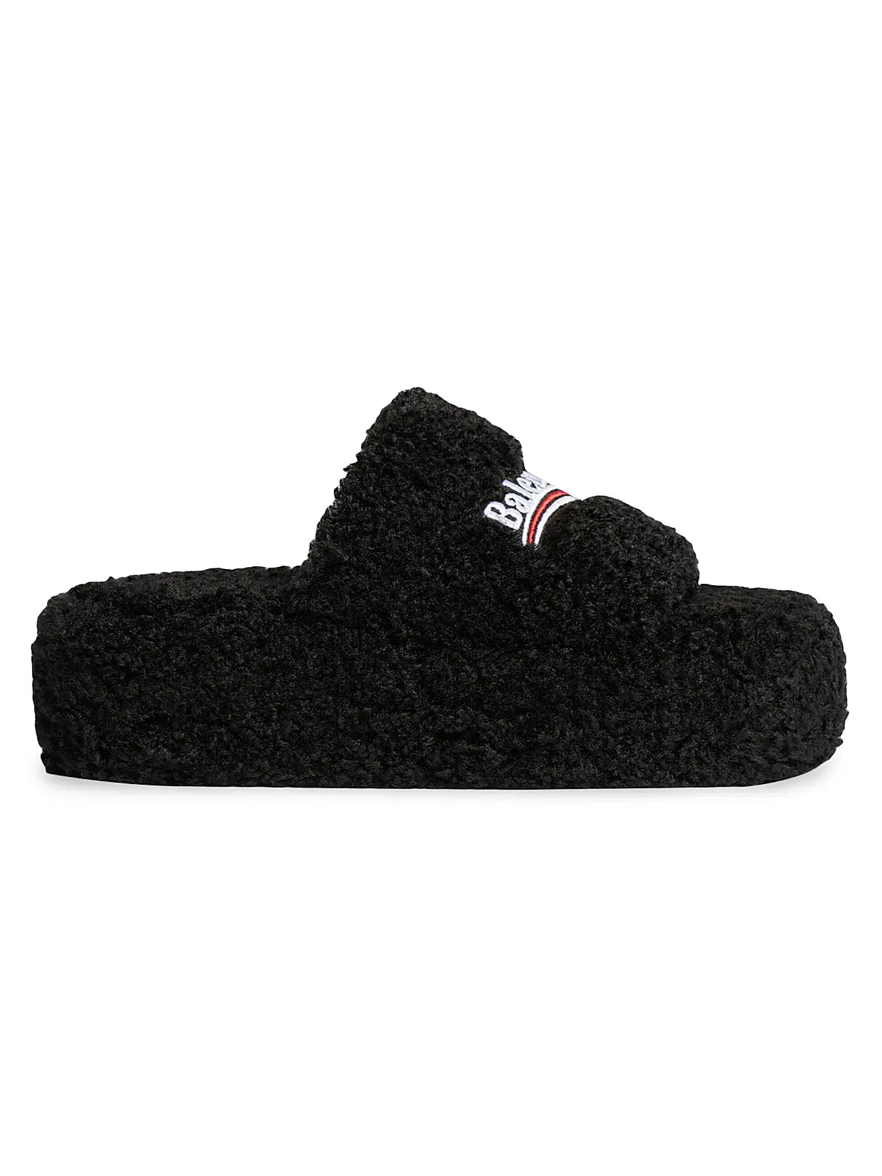 Fluffy Platform Sandals