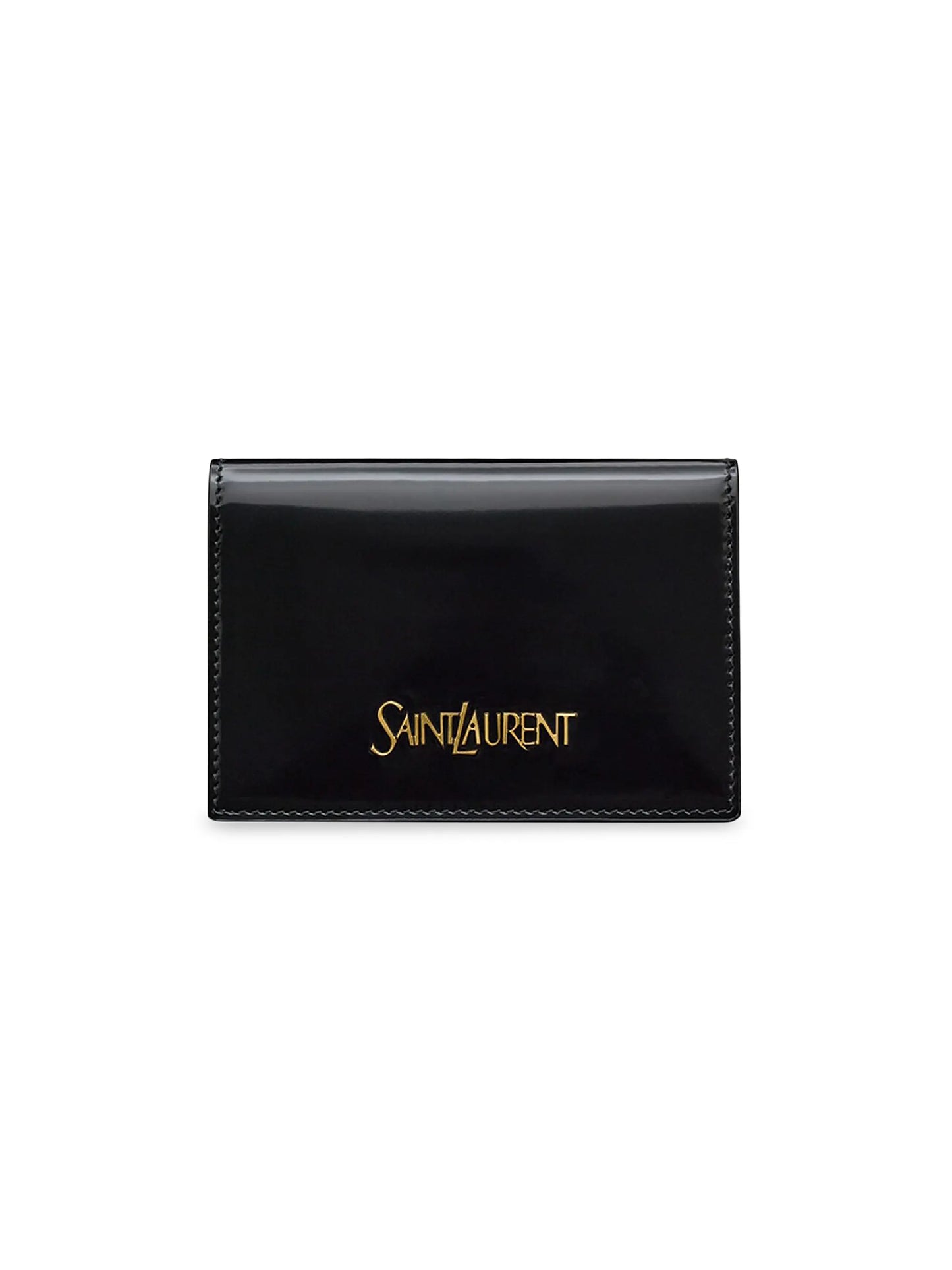 Cassandre Matelassé Carré Zipped Card Case In Lambskin