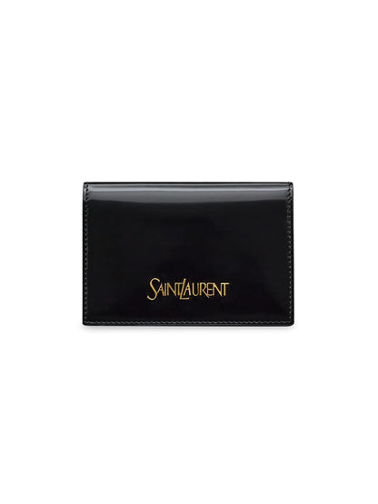 Cassandre Matelassé Carré Zipped Card Case In Lambskin
