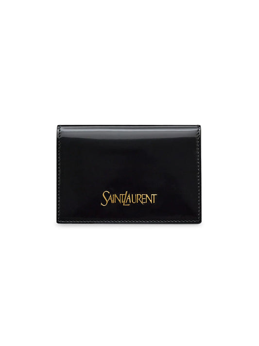 Cassandre Matelassé Carré Zipped Card Case In Lambskin
