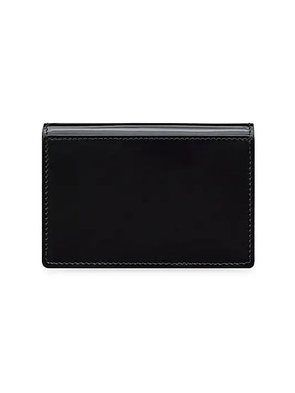 Cassandre Matelassé Carré Zipped Card Case In Lambskin