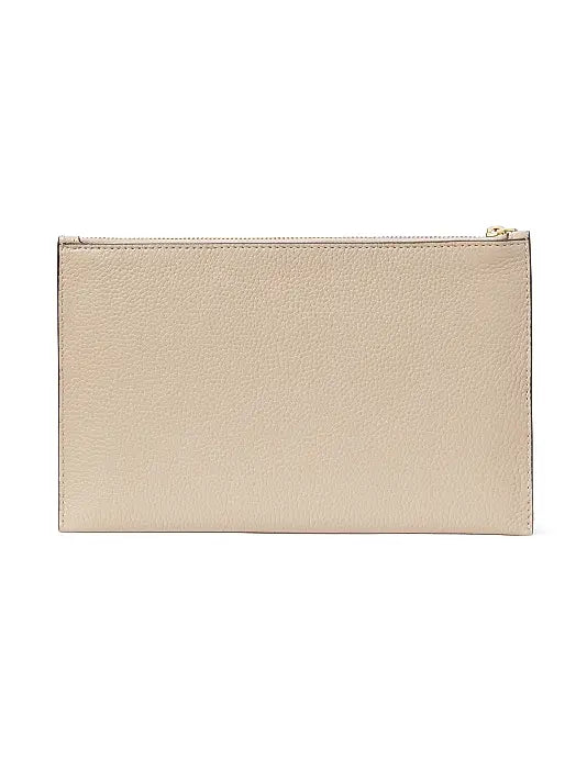 Ava Pebbled Leather Wristlet