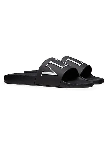 VLTN Rubber Slider Sandals