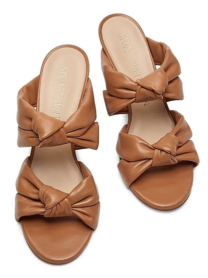 Playa 85MM Knotted Leather Slides