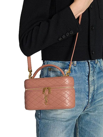 Gaby Mini Vanity Bag in Lambskin