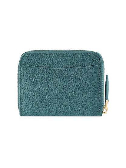 Small Leather Zipped Wallet
