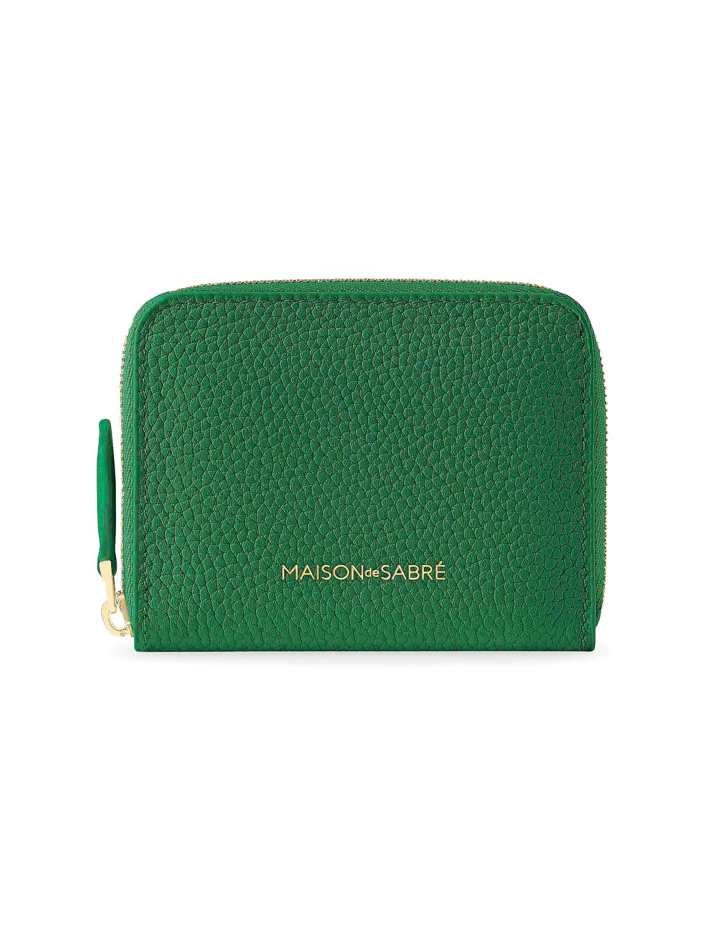 Small Leather Zipped Wallet