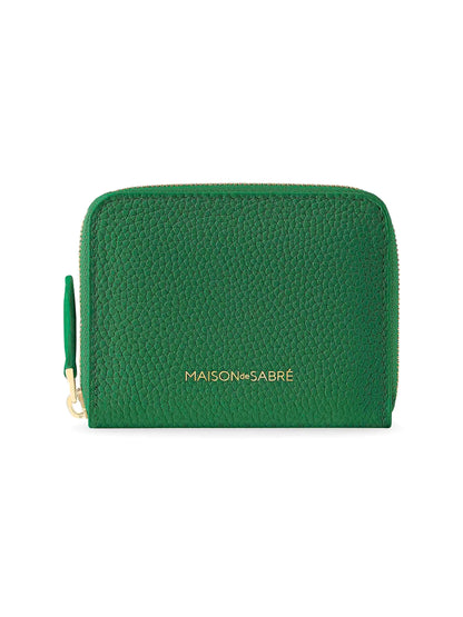 Small Leather Zipped Wallet