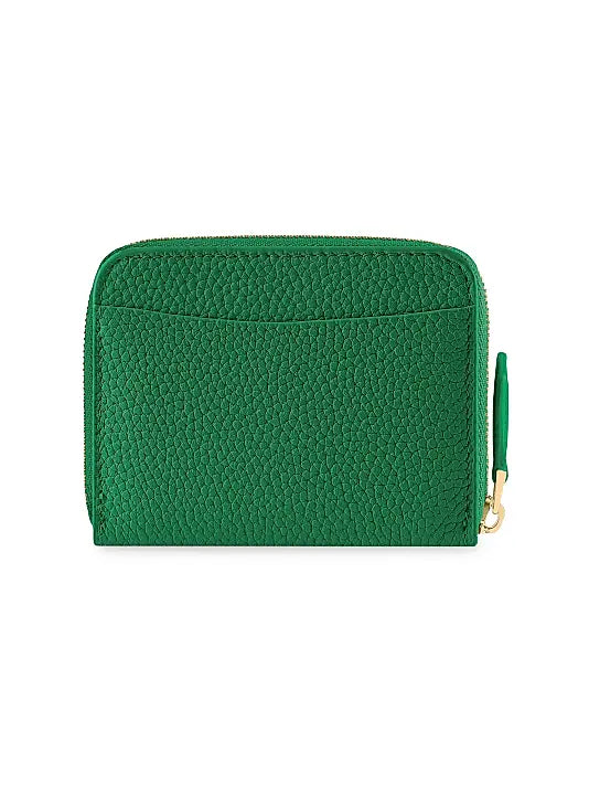 Small Leather Zipped Wallet