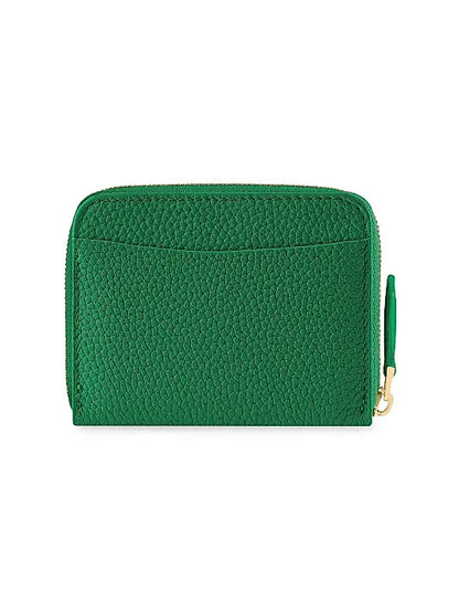 Small Leather Zipped Wallet