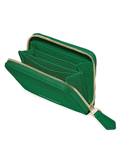 Small Leather Zipped Wallet