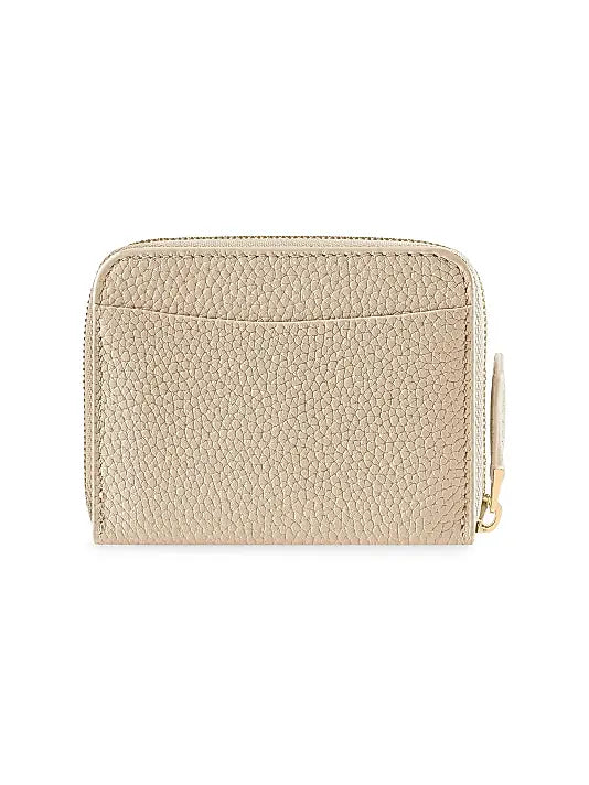 Small Leather Zipped Wallet