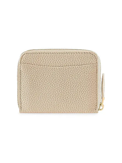 Small Leather Zipped Wallet