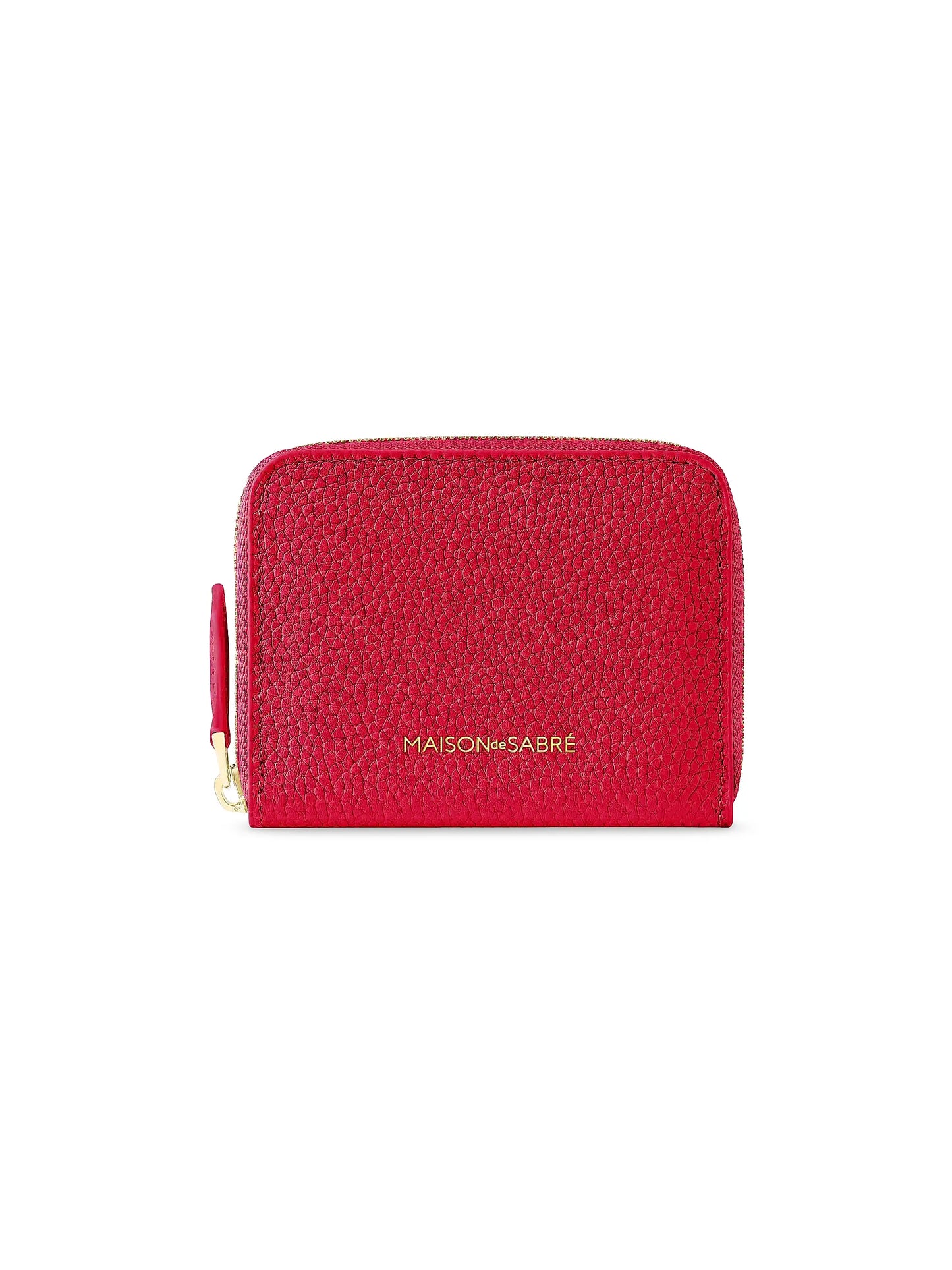 Small Leather Zipped Wallet
