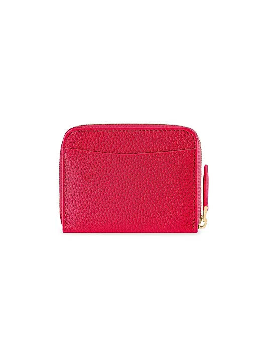 Small Leather Zipped Wallet