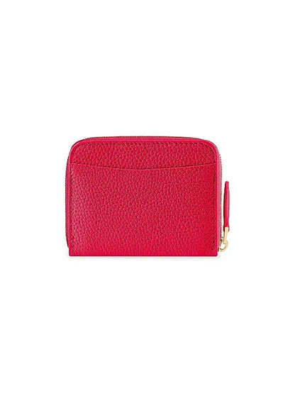Small Leather Zipped Wallet