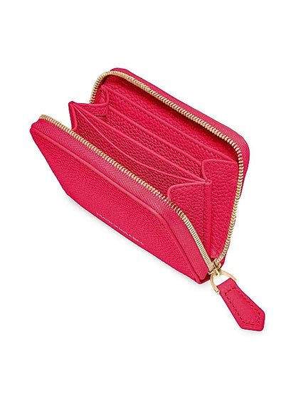 Small Leather Zipped Wallet