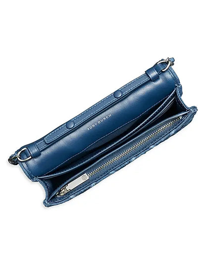 Fleming Denim Chain Wallet