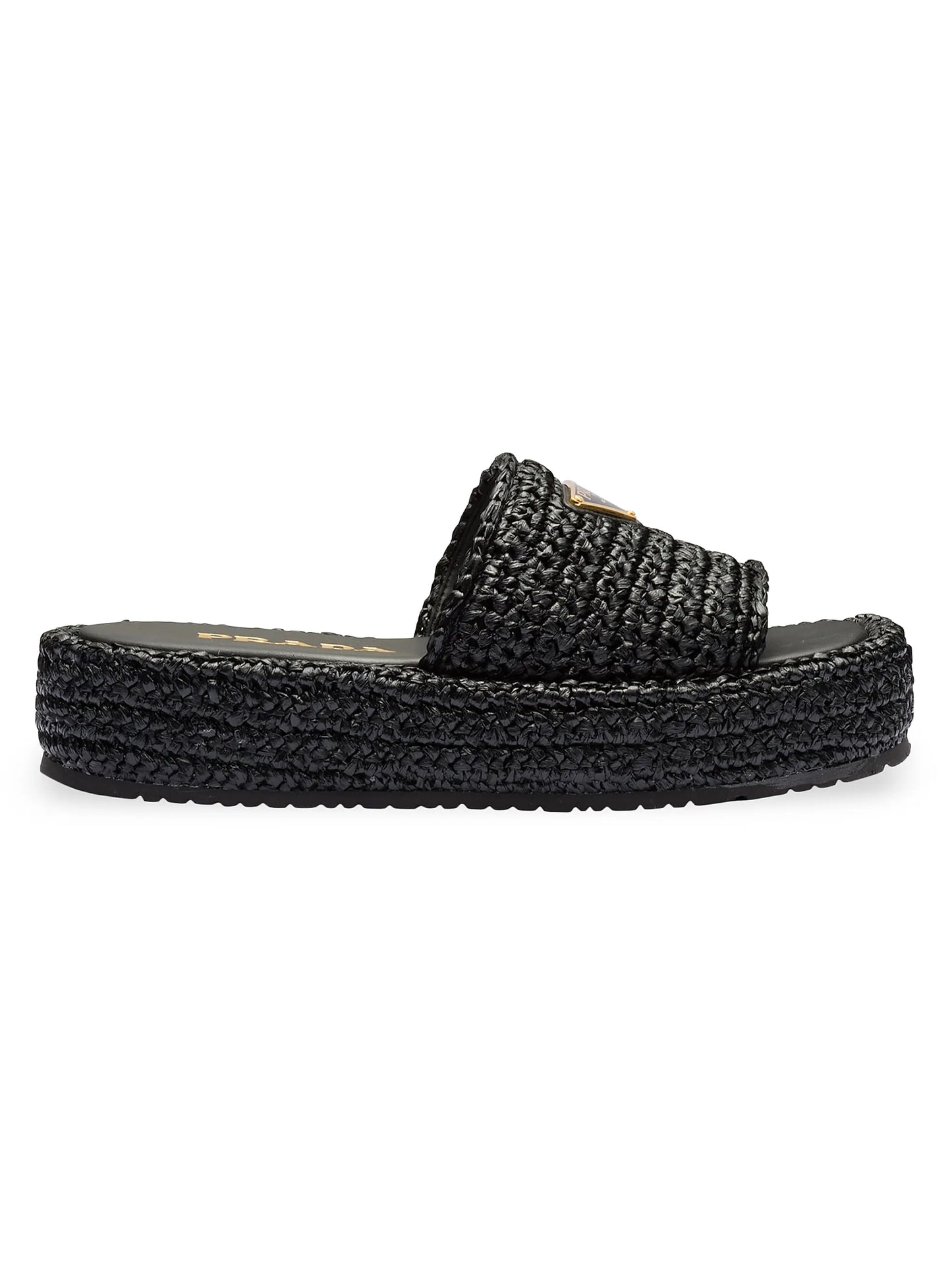 Crochet Flatform Slides