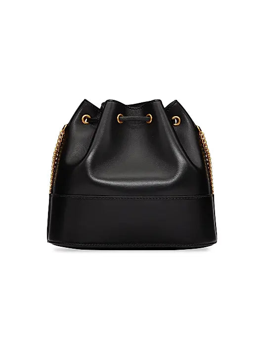 Mini Bucket Bag in Nappa with Vlogo Signature Chain