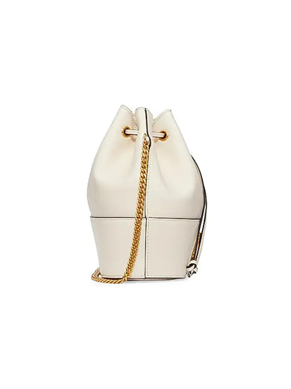 Mini Bucket Bag in Nappa with Vlogo Signature Chain