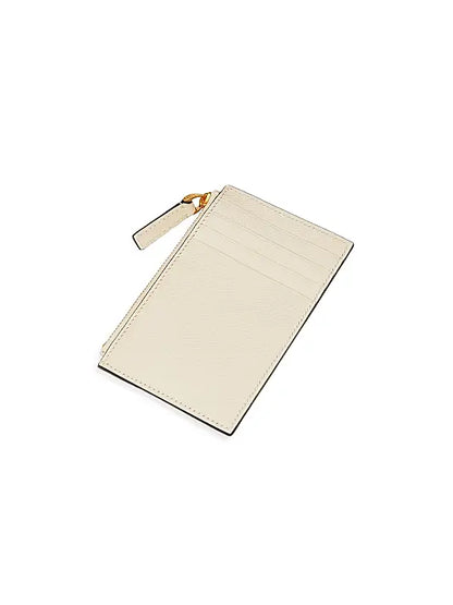 VLogo Signature Grainy Calfskin Cardholder