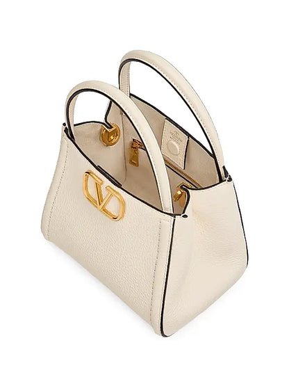 Valentino Garavani Alltime Small Handbag in Grainy Calfskin