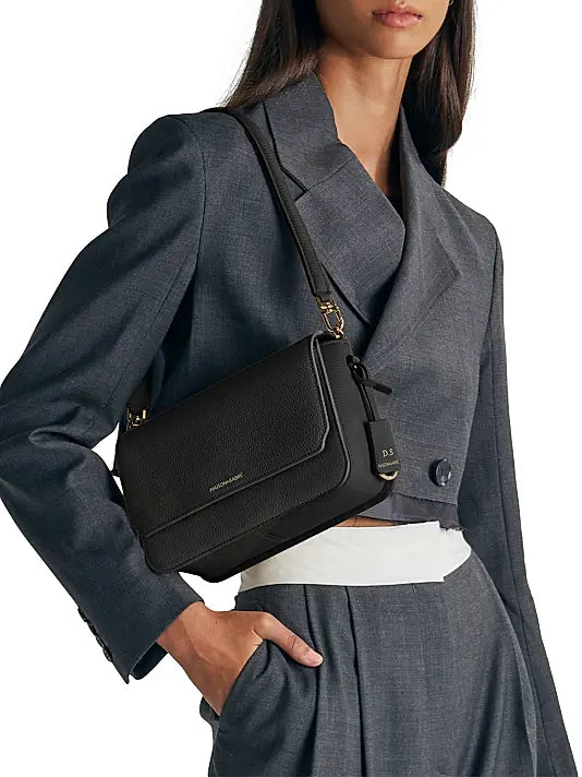 Medium Leather Flap Bag
