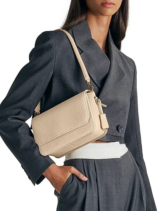 Medium Leather Flap Bag