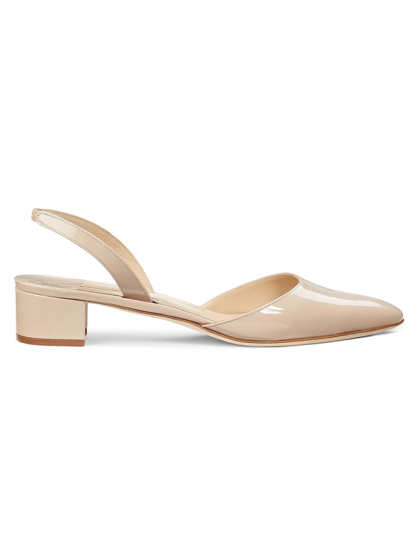 Aspro Patent Leather Slingback Pumps