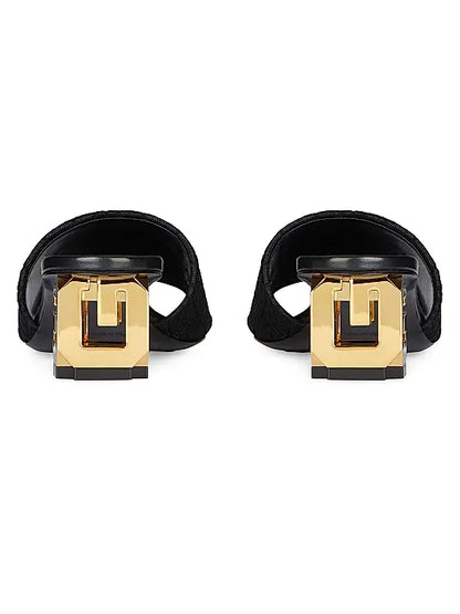 G Cube Mules in 4G Canvas