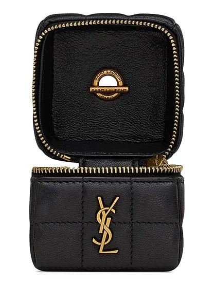 Cassandre Matelasse Carre Mini Cube in Lambskin