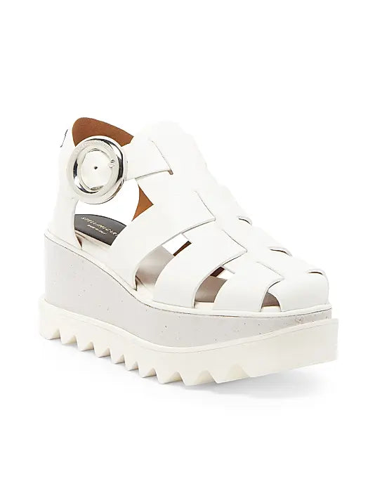 Elyse 70MM Textured Platform Sandals