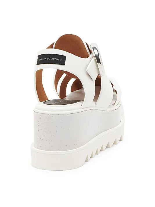 Elyse 70MM Textured Platform Sandals