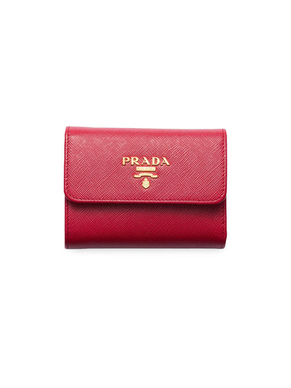 Small Saffiano Leather Wallet