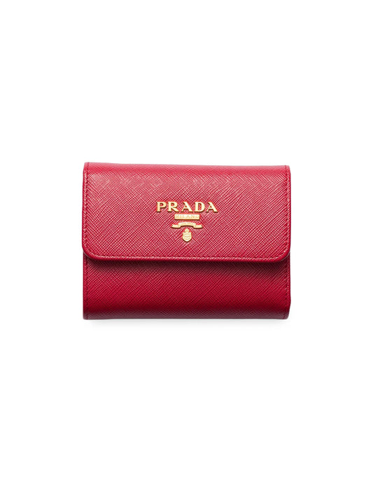 Small Saffiano Leather Wallet