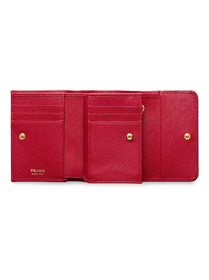 Small Saffiano Leather Wallet