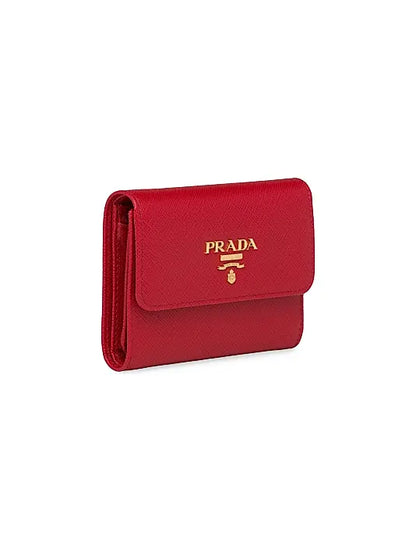 Small Saffiano Leather Wallet
