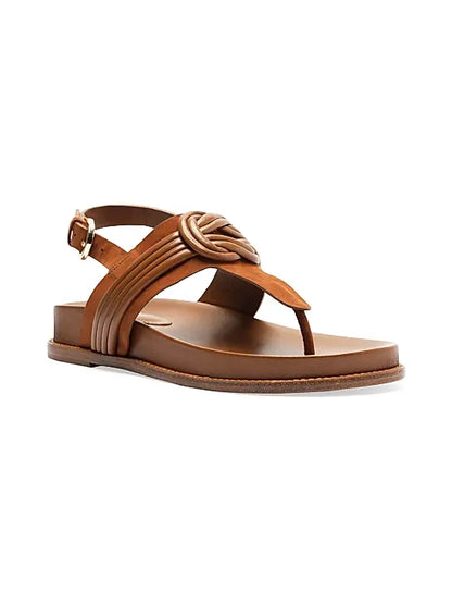 Vicky Nubuck Leather Sandals