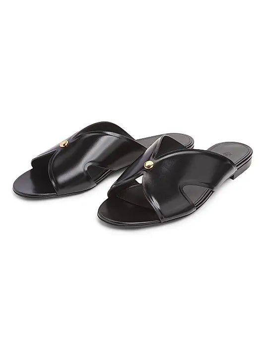 Vera Leather Mule Sandals