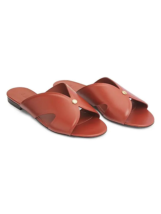 Vera Leather Mule Sandals