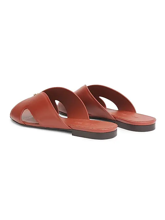 Vera Leather Mule Sandals