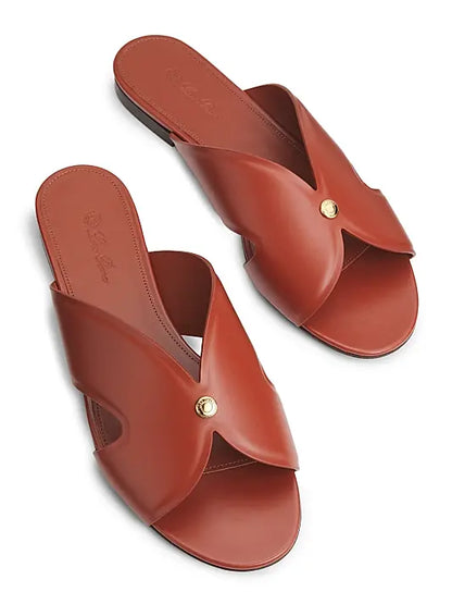 Vera Leather Mule Sandals
